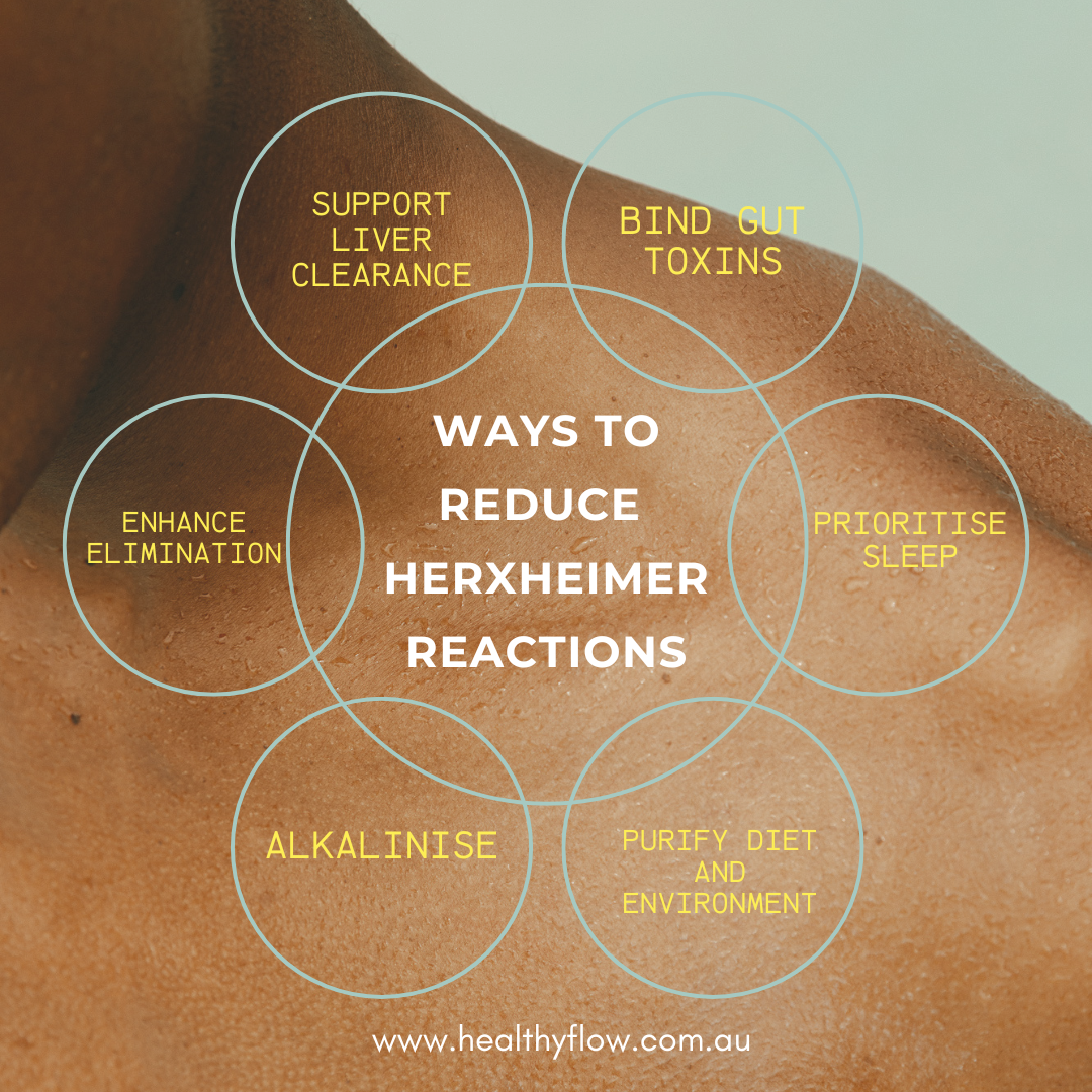 How to reduce Herxheimer Reactions - Healthy Flow